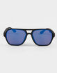 RSQ Matte Plastic Aviator Sunglasses image number 2