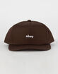 OBEY Lowercase 5 Panel Snapback Hat image number 2