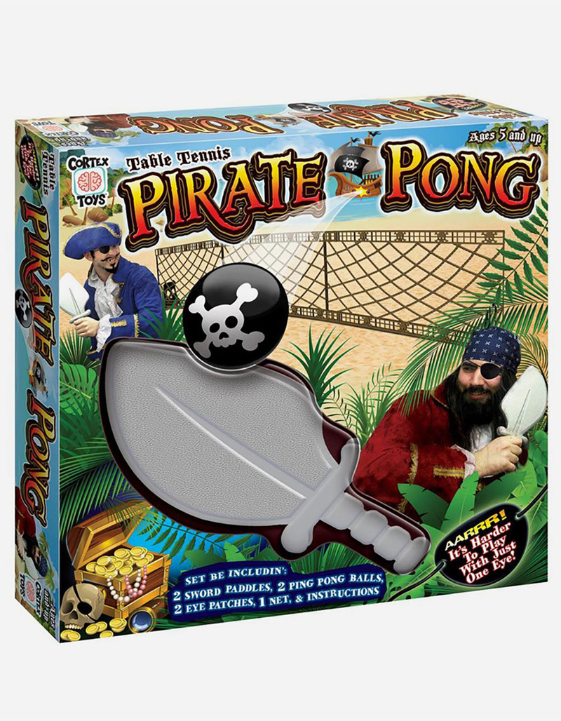 CORTEX TOYS Pirate Pong Portable Table Tennis image number 1