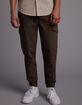 RSQ Mens Twill Cargo Jogger Pants image number 2