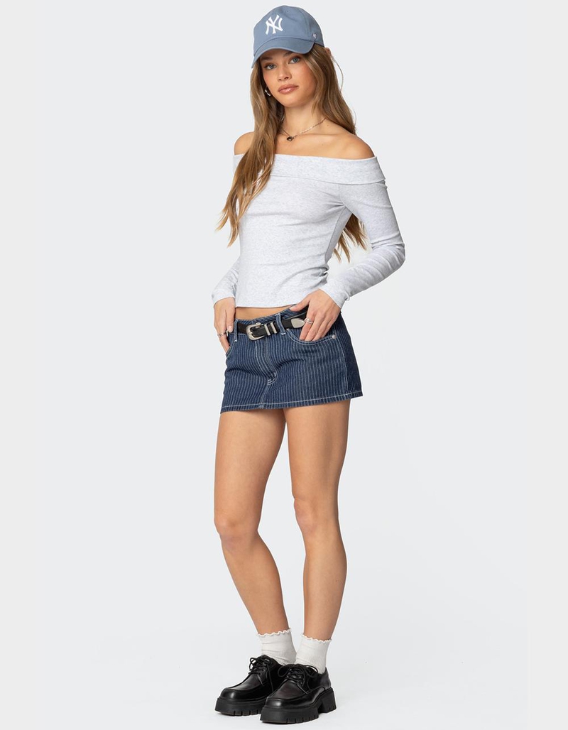 EDIKTED Claudie Fold Over Top image number 1