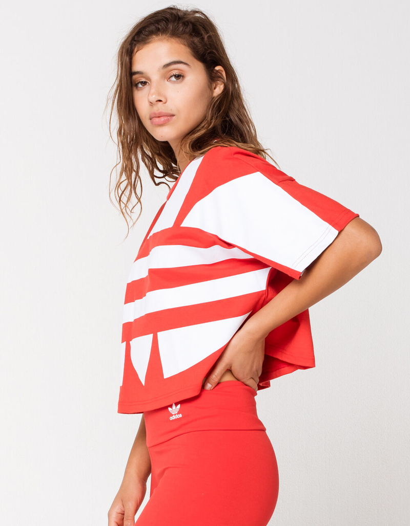 ADIDAS Large Logo Womens Crop Tee image number 1