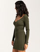 TIMING Bodycon Sweater Dress image number 3