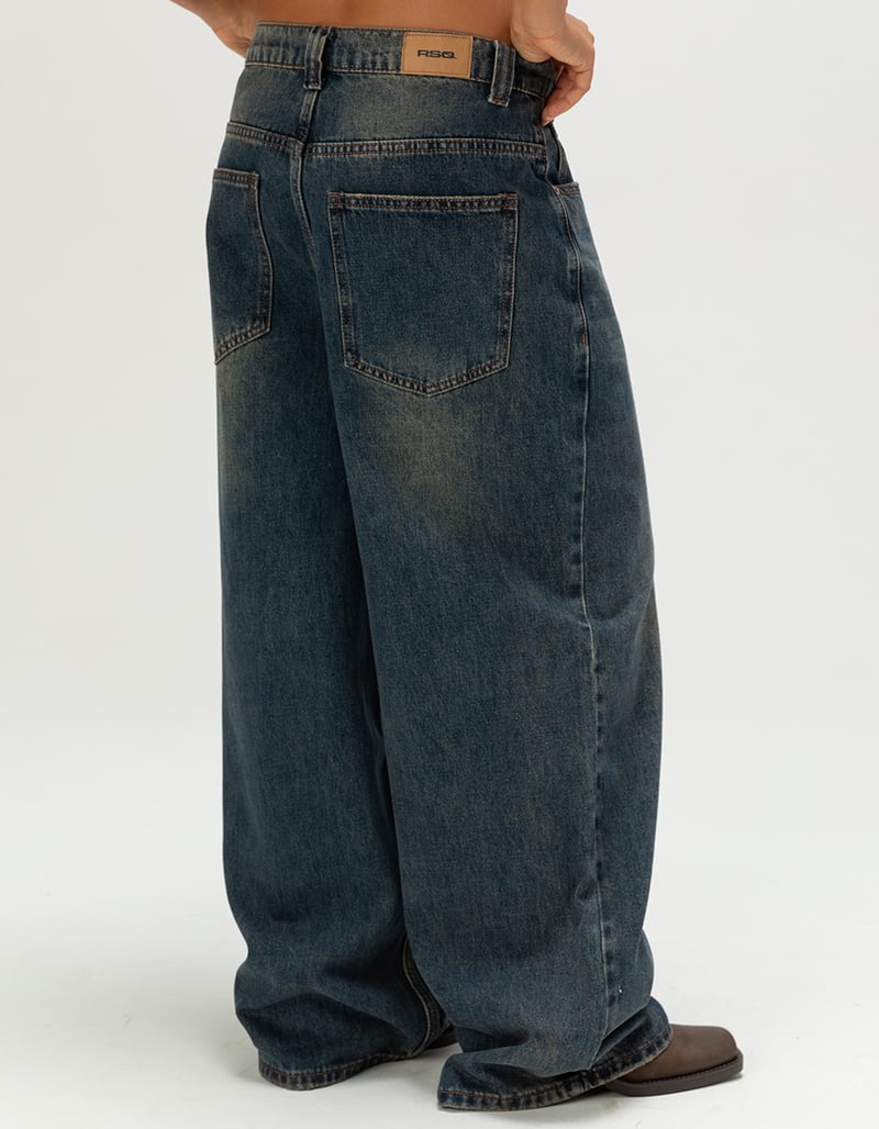 RSQ Womens Low Rise Ultra Baggy Jeans image number 3