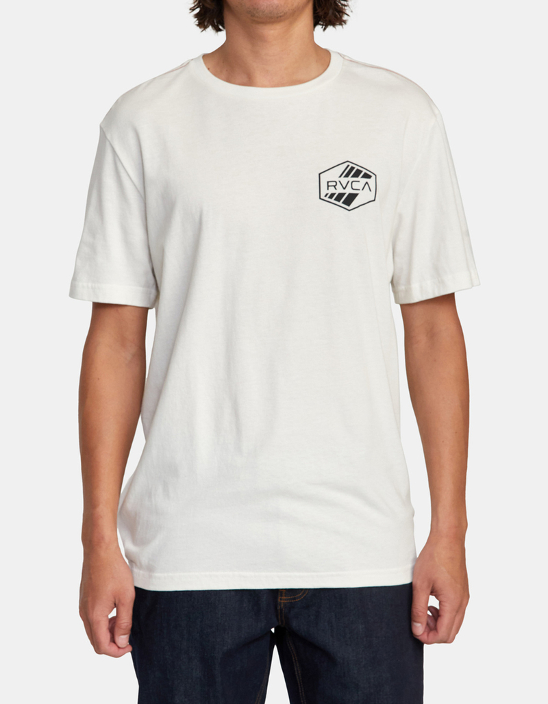 RVCA Stripe Hex Mens Tee image number 2