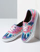 VANS Tie Dye Authentic Multi & True White Womens Shoes image number 4