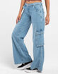 BDG Urban Outfitters Womens Low Rise Cargo Puddle Jeans image number 2
