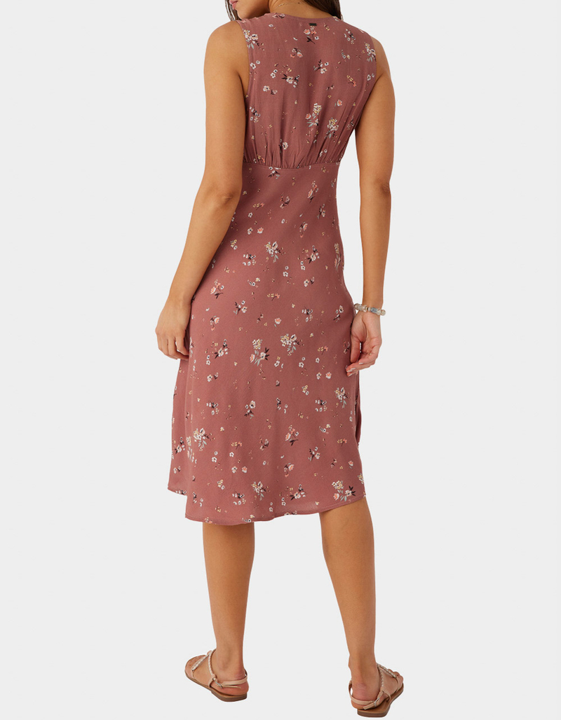 O'NEILL Lynn Venus Ditsy Midi Dress BROWN Tillys