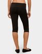 EDIKTED Ravena Foldover Capri Leggings image number 3