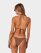 EDIKTED Cassey Lacey Triangle Bikini Top image number 4