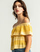 O'NEILL Keagan Womens Off The Shoulder Top image number 2