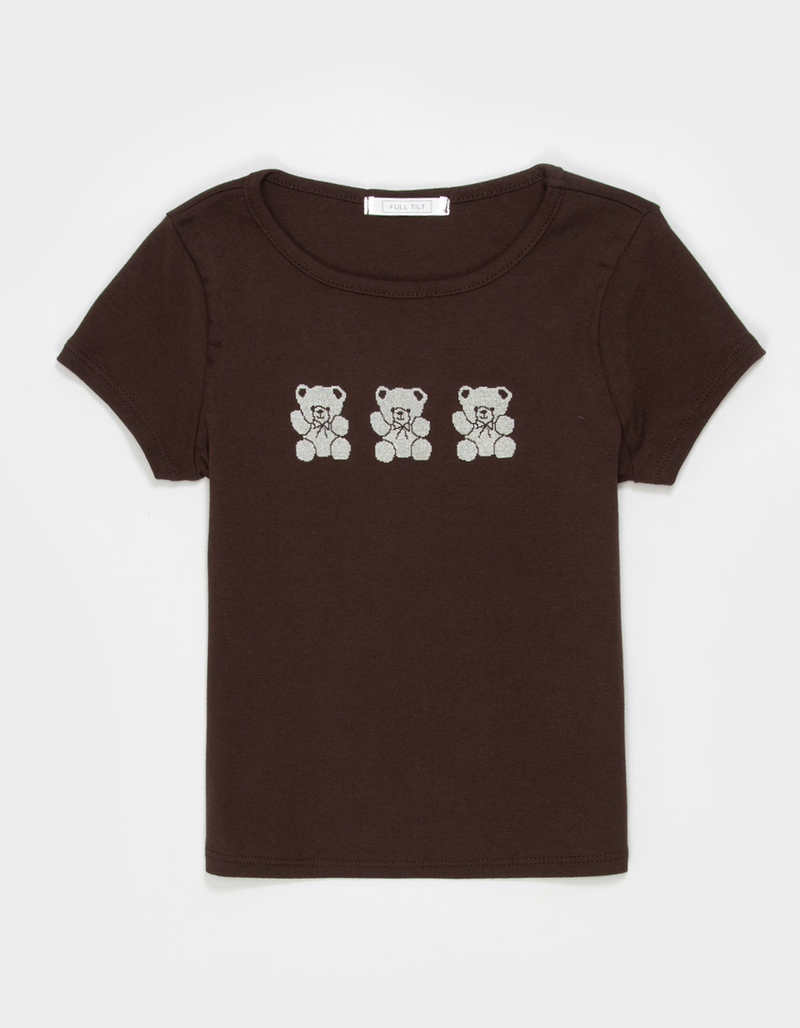 FULL TILT 3 Bear Girls Tee image number 0
