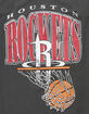NBA Houston Rockets Washed Net Mens Tee image number 2