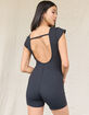 WEST OF MELROSE Open Back Womens Onesie image number 4