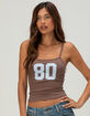 RSQ Womens 80 Patch Tank Top image number 1