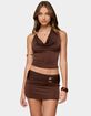 EDIKTED Isaiah Abstract Ring Halter Top image number 1