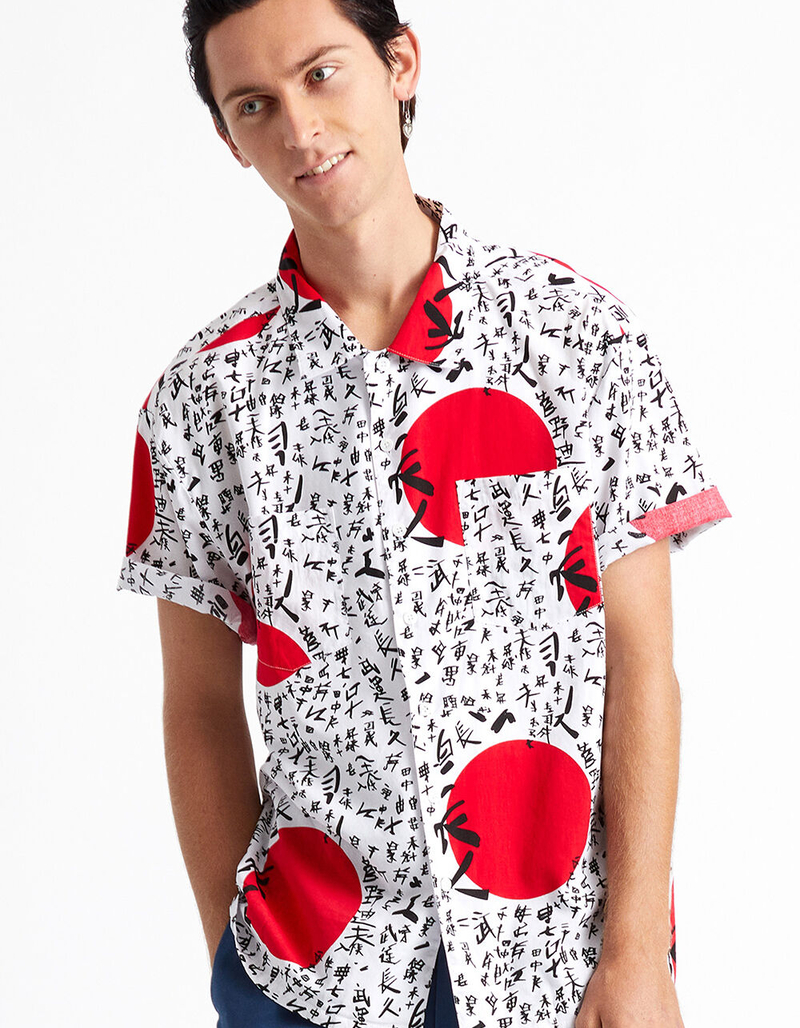BRIXTON x Strummer Japan Mens Shirt image number 1