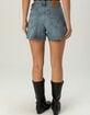 LEVI'S Premium Ribcage Womens Shorts - Blow My Mind image number 3
