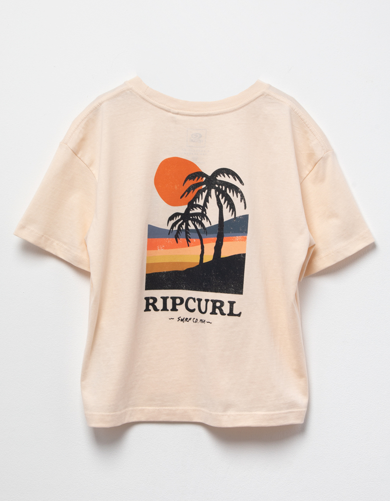 RIP CURL Tropic Sun Girls Crop Tee image number 0
