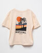 RIP CURL Tropic Sun Girls Crop Tee image number 1