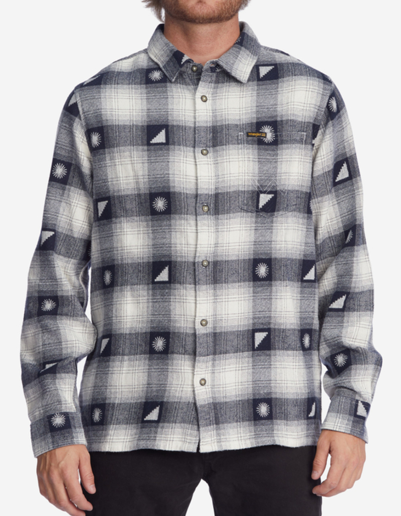BILLABONG x Wrangler Shadows Mens Flannel image number 0