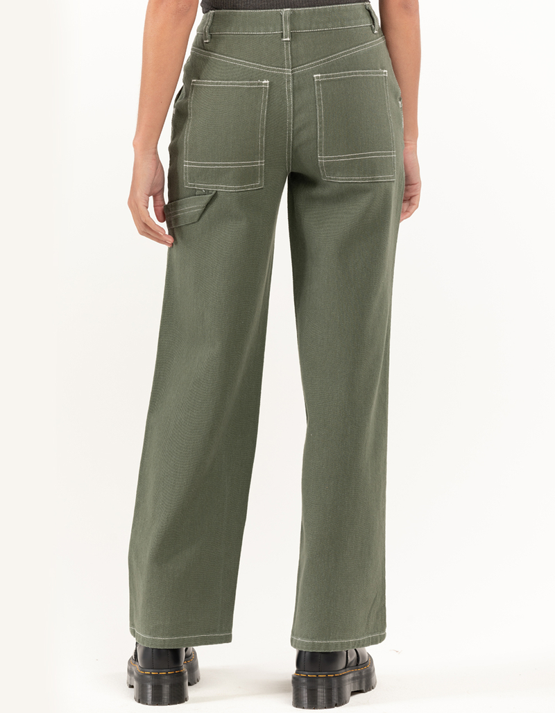 RSQ Womens High Rise Relax Carpenter Pants image number 3