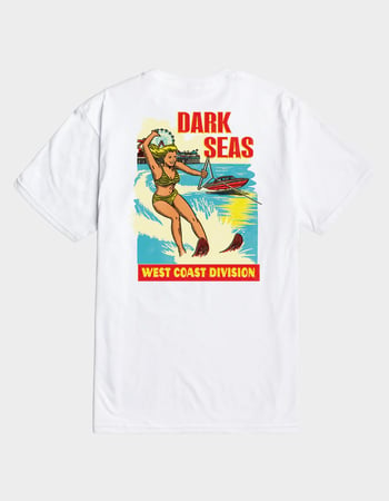 DARK SEAS West Coast Water Decal Mens Slim Fit Tee Primary Image