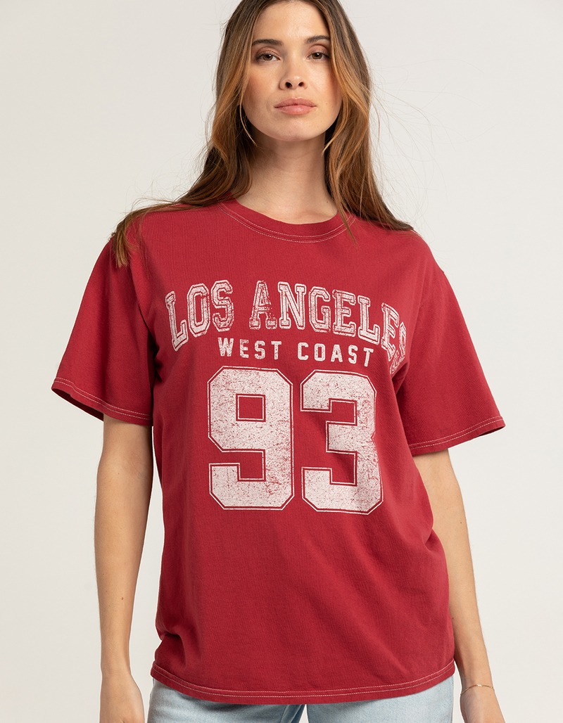 FULL TILT Los Angeles Womens Boyfriend Tee image number 0