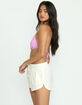 BILLABONG Road Trippin Womens Elastic Waist Shorts image number 5