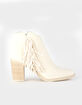 MIA Cisco Fringe Western Womens Booties image number 2