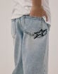 RSQ Boys Extra Baggy Embroidered Jeans image number 2