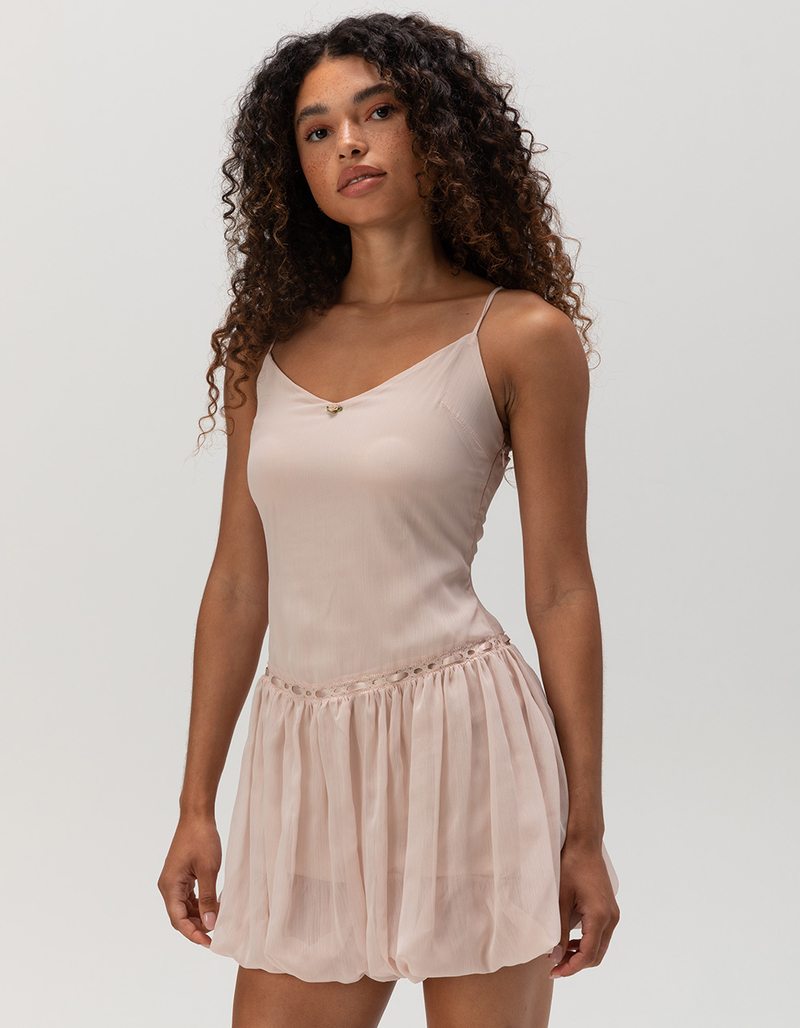 RSQ Womens Ribbon Bubble Dress image number 0
