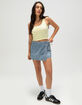 RSQ Womens Denim Skort image number 5