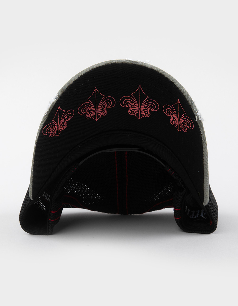 AFFLICTION Winged Reaper Womens Trucker Hat image number 3