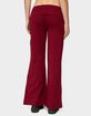 EDIKTED Petite Wide Leg Fold Over Pants image number 3