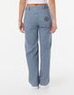 RIP CURL Aggie Womens Relaxed Pinstripe Jeans image number 4