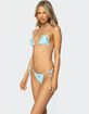 EDIKTED Coralle Triangle Bikini Top image number 4