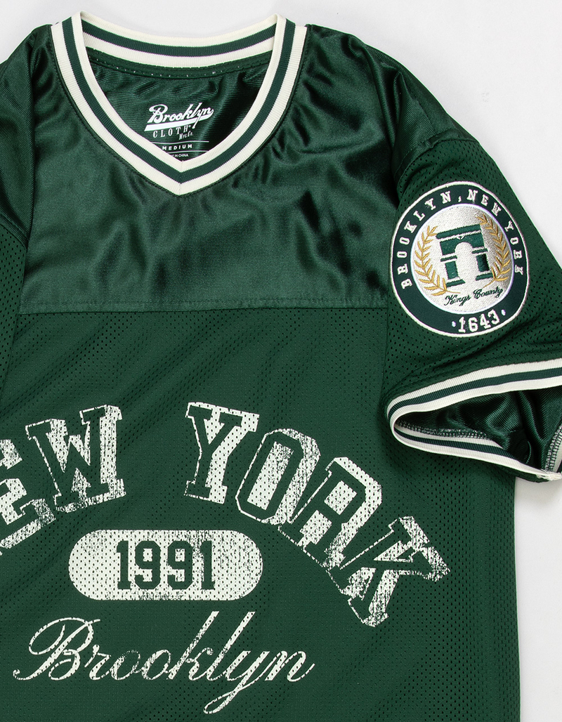 BROOKLYN CLOTH Mens Mesh Football Jersey image number 3