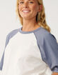 RIP CURL Classic Womens Boxy Raglan Tee image number 2