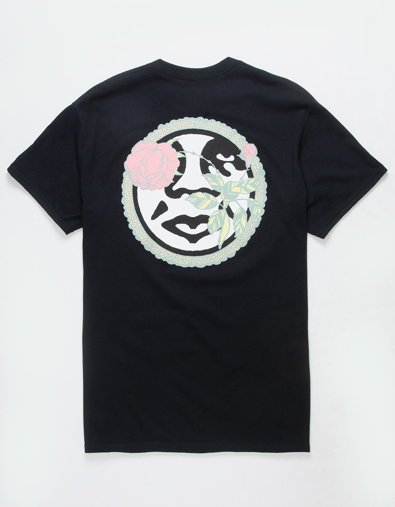 OBEY Round Rose Mens Tee image number 0