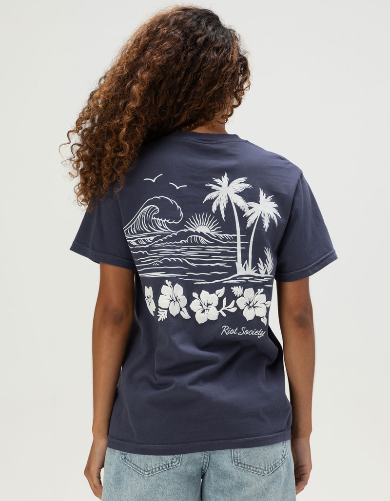 RIOT SOCIETY Beach Womens Tee image number 0
