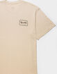BRIXTON Grade Mens Tee image number 4