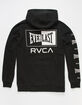 RVCA x Everlast Sport Mens Black Hoodie image number 1