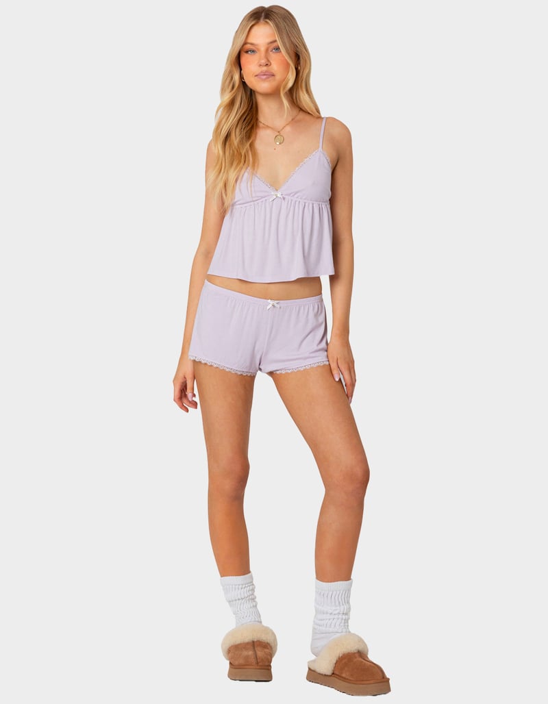 EDIKTED Buffy Babydoll Tank Top image number 1
