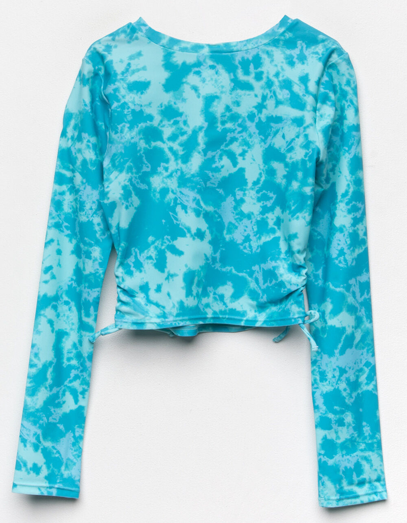 FULL TILT Tie Side Girls Rash Guard image number 1