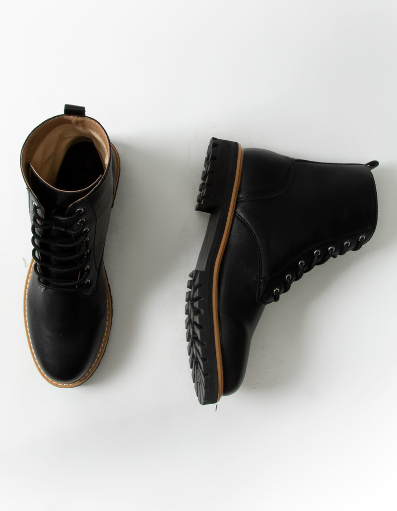 OASIS SOCIETY Womens Lace up Combat Boots image number 4