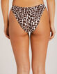 DAMSEL Giraffe Texture High Leg Bikini Bottom image number 4