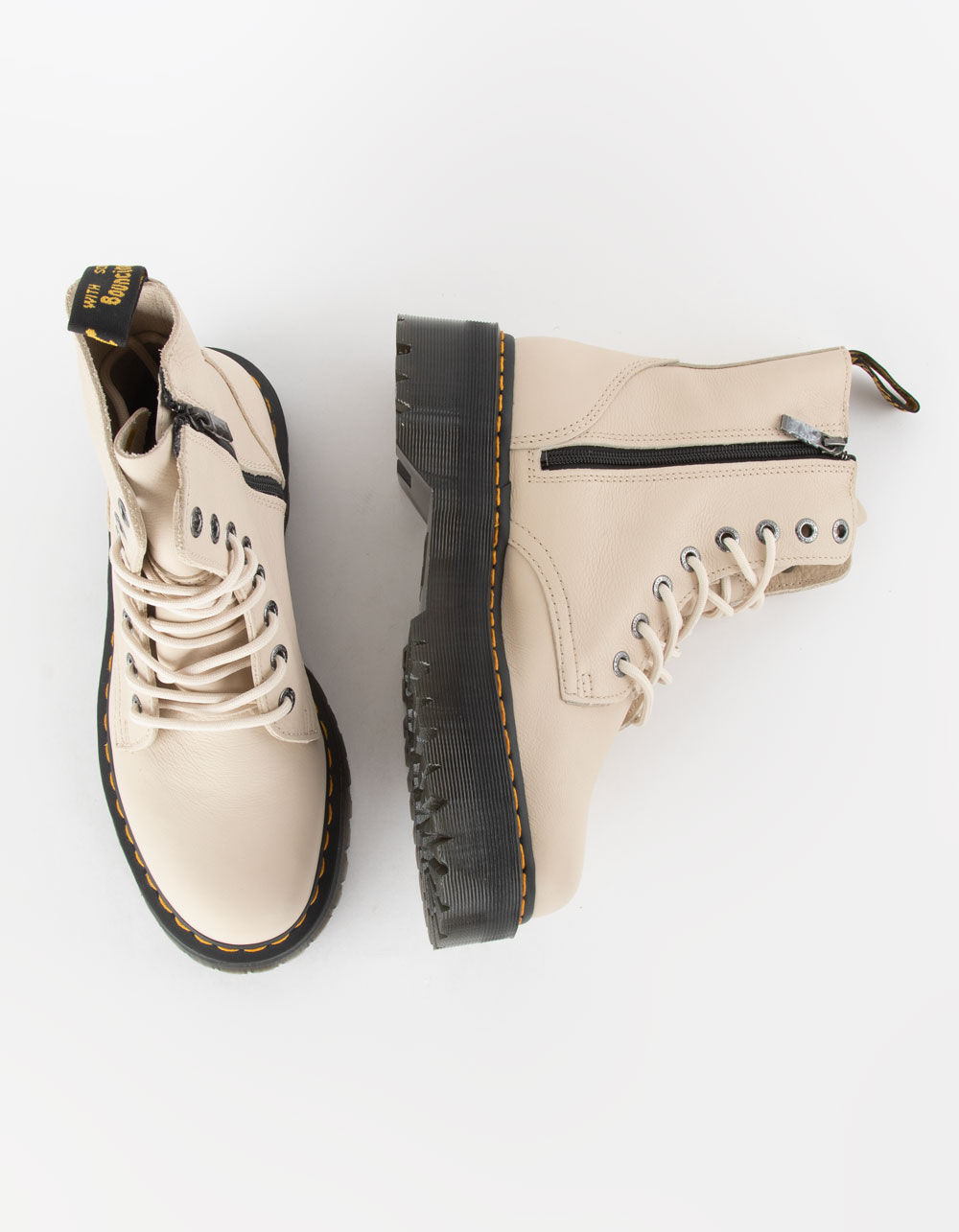 DR. MARTENS Jadon III Womens Boots - PARCHMENT - 6 | Tillys