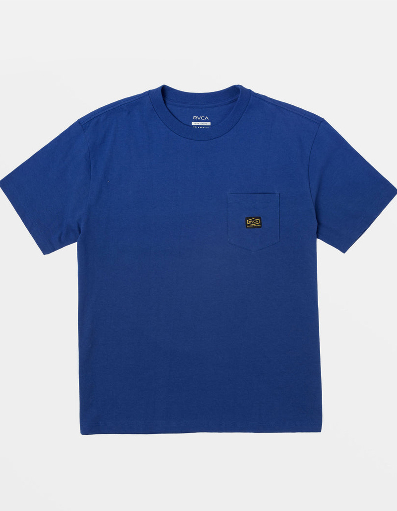 RVCA Americana Label Mens Pocket Tee image number 0