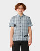 RIP CURL Surf Shack Plaid Boys Short Sleeve Shirt image number 1